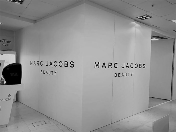 Marc Jacobs Beauty Wall Signage